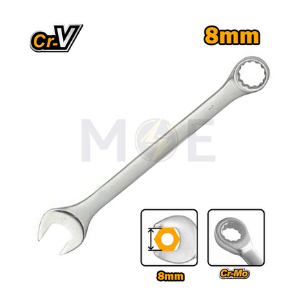 Tera Industrial Combination Spanner 8mm