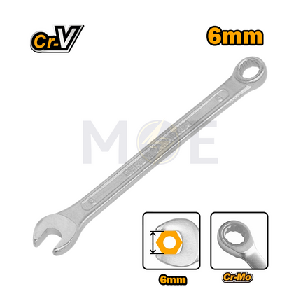 Industrial Combination Spanner 6mm
