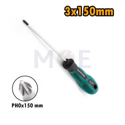 Qungong Phillips Screwdriver Rubber Handle 3X150mm | 9907