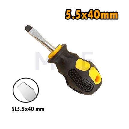 Ruima Slotted Screwdriver With Rubber Handle 5.5X40mm | 3562