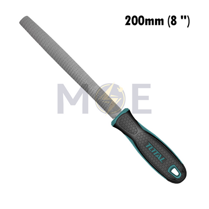Total Half Round Wood File 8inch 200mm