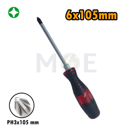 WeeU Professinal Tools Phillips Screwdriver 6X105mm