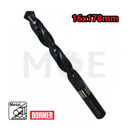 Dormer A100 HSS Metal Drill Bit 16mm (TL:178mm , WL:120mm) | A10016.0