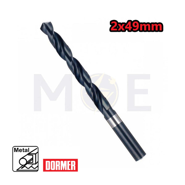Dormer A100 HSS Metal Drill Bit 2mm (TL:49mm , WL:24mm) | A1002.0