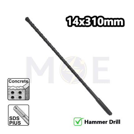 HammerBohrer SDS Plus Hammer Drill Bit 14mm (TL:310mm , WL:240mm)