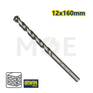 Irwin Masonry Drill Bit 12mm (TL:160mm , WL:105mm)
