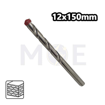 Masonry Drill Bit 12mm (TL:150mm , WL:90mm)