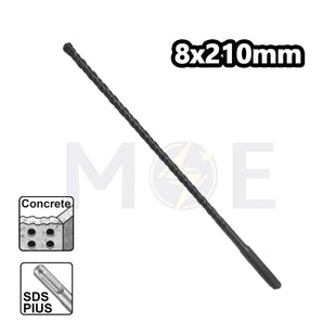 Twins SDS Plus Concrete Drill Bit 8mm (TL:210mm , WL:140mm)