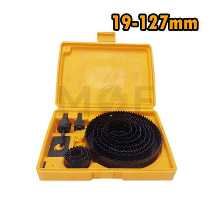 ABC HSS Bi-Metal Hole Saw KIT/Set 16Pcs 19-127mm | AC18016