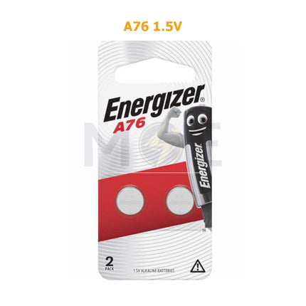 Energizer Battery Button/Coin Cell Alkaline A76 1.5V