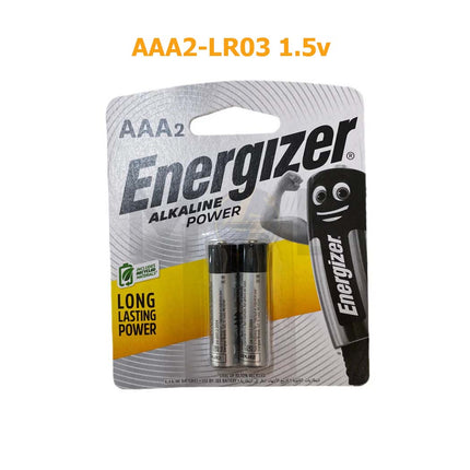 Energizer Battery Alkaline Thin AAA 1.5V | AAA2-LR03