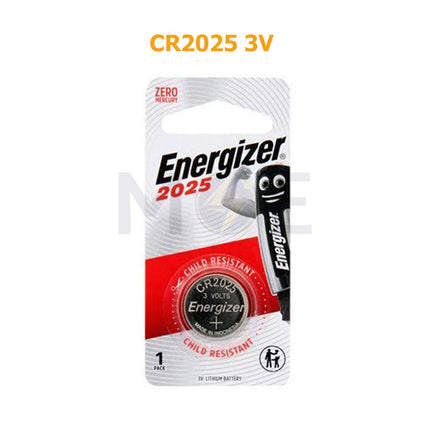 Energizer Battery Button/Coin Cell Lithium CR2025 3V