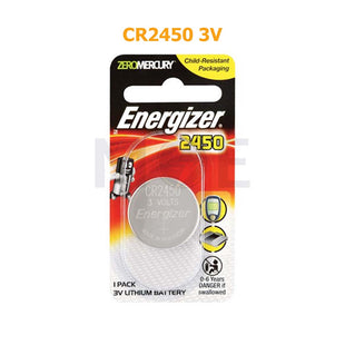 Energizer Battery Button/Coin Cell Lithium CR2450 3V