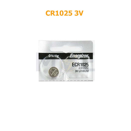 Energizer Battery Button/Coin Cell Lithium CR1025 3V