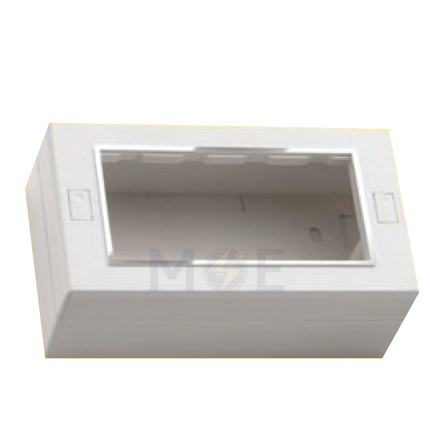 Orva Surface Mounting Box Square 4module | MS40-Box-000 | علبة ظاهرة مربعة