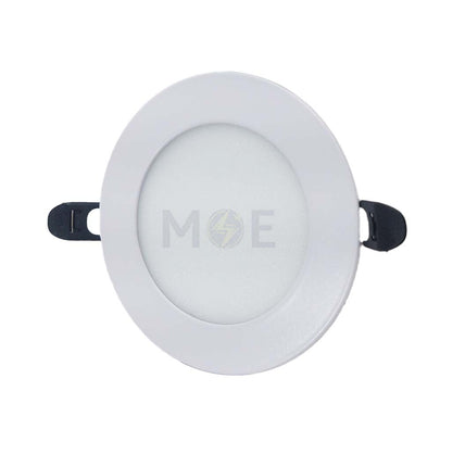 Greenlite LED Downlight/ Panel Light White Ceiling Flush Mounted Circular WarmWhite 10.5 cm 8W | GR-803-8W