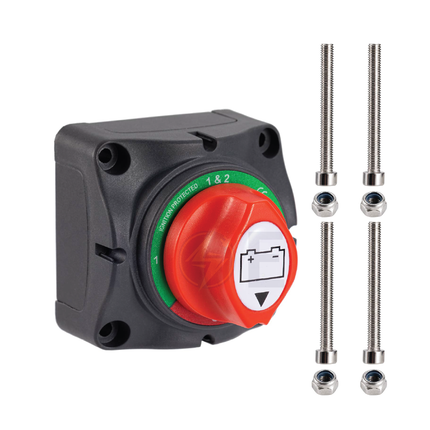 Battery Selector Switch / Disconnector Isolator DC 12-48V 300-1000A | YMASTER BATTERY | مفتاح عازل للبطارية