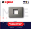 Legrand Arteor Italaian/ Us Standard Square Cover Plate Magnesium 2module | 011575237 | بلاك رمادي مغنيسيوم