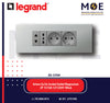 Legrand Arteor Euro American Socket Outlet Magnesium 2P 15/16A 127/250V 1module | 011572604 | بريز امريكي اوروبي مغنيسيوم