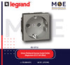 Legrand Arteor Shuttered German Socket Outlet Magnesium 2P+E 16A 2Module | 011572618 SL | بريز شوكو امان مغنيسيوم