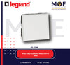 Legrand Arteor 1Way Push Button White 250V 6A 2Module | 11572030 | كباس ابيض