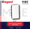 Legrand Arteor Intermediate Reversing Switch White 250V 10A 1Module | 11572008 | مفتاح تربل دركسيون ابيض