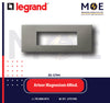 Legrand Arteor Italaian/ Us Standard Square Cover Plate Magnesium 6module | 011575047 | بلاك رمادي مغنيسيوم