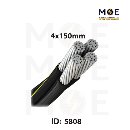 Med KMC ABC Aluminum Cable ( Torsadé ) | EAXT 4x150mm | كابل المنيوم تورسدي