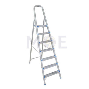 Chunag Jia EN131 Aluminum Single-Sided Step Ladder 7 Steps