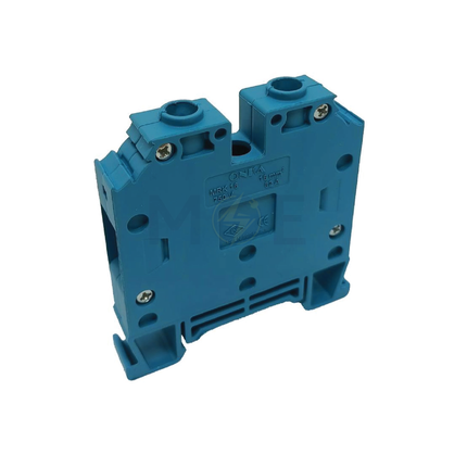 ONKA Rail Terminal Block Blue 16mm | ON-MRK 16-BLU | جنكسيون سكة ازرق