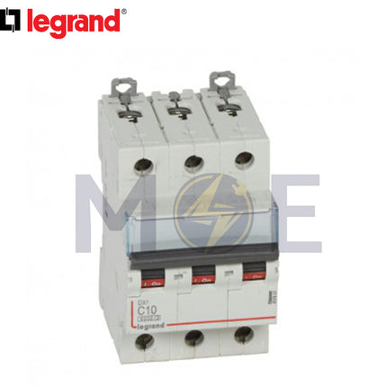 Legrand MCB 3P C 10A 6kA | 11604833 | دجنتور كهرباء ثلاثة فاز