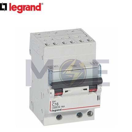 Legrand MCB 3P C 16A 6kA | 11604835 | دجنتور كهرباء ثلاثة فاز