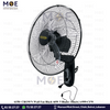 CROWN Wall Fan Black 60W 5 Blades 18inch | w999-CFW | مروحة حائطفراشات زوبعة اسود