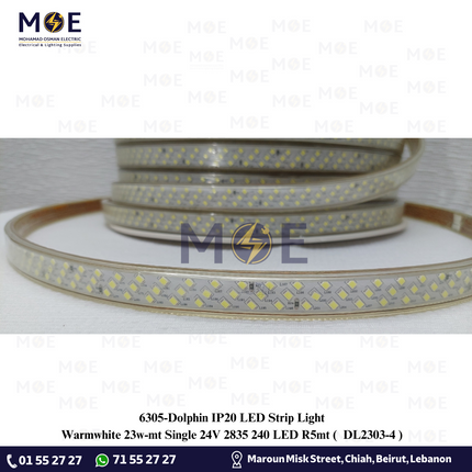 Greenlite SMD LED Strip Light Triple 3Rows Daylight 2835 276led | ستريب ليد تربل دايلايت