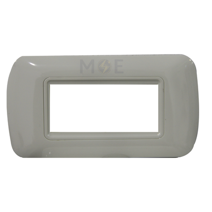 Master Plastic Cover Plate Ivory 4module | 28-4 | بلاك بلاستيك عاجي