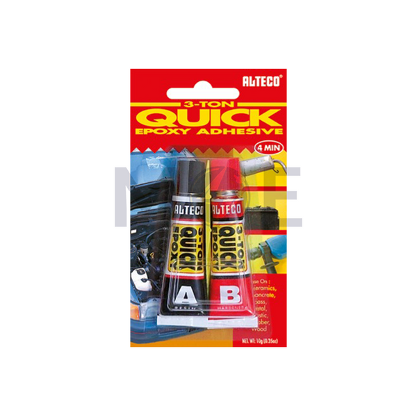 ALTECO Epoxy Gray Quick AB Gray Glue Tube 10g | 17253B