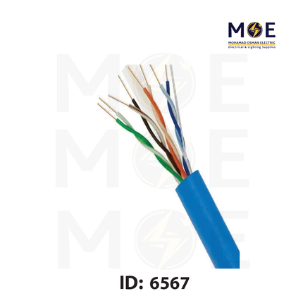 k.group network cable FTP cat6 305mt | 001376 | كابل نتوورك