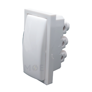 Golden Rose 1Way Switch White 10A 250V | 701 | مفتاح مفرد ابيض