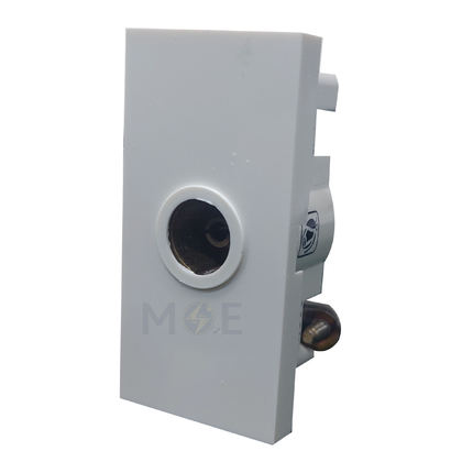 Golden Rose Coaxial TV Socket Outlet White | 307 | بريز تلفزيون ابيض