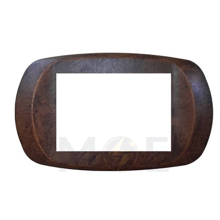 Golden Rose Golden Triple Cover Plate Wooden 3module | 213 | بلاك بلاستيك خشبي