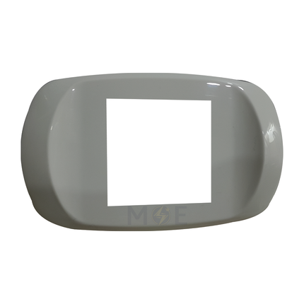 Golden Rose Plastic Cover Plate Oval White 2module | 212 | بلاك بلاستيك ابيض