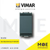 Vimar Idea 1Way Switch Gray 1P 16AX 250V | 16001 | مفتاح مفرد رمادي اسود