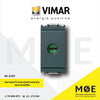 Vimar Idea Coaxial TV Socket Outlet Female Gray 29mm 40-862MHz | 16320 | بريز تلفزيون رمادي اسود
