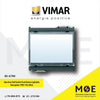Vimar Idea Door Bell Switch/ Push Button Lightable Nameplate 1PNO 10A 2Module | 16190 | كباس جرس باسم مع لمبة