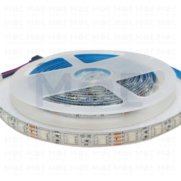 IP65 LED Strip Light RGB 12V 5050 60Led with Remote Control R5mt