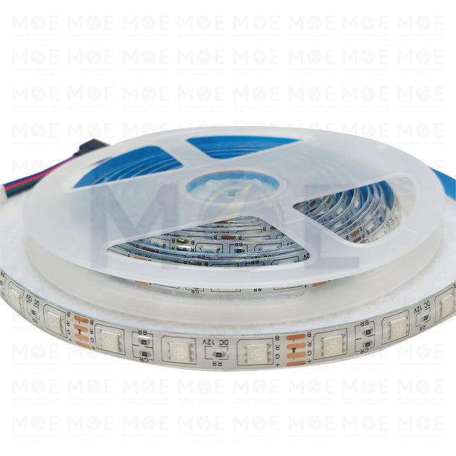 IP65 LED Strip Light RGB 12V 5050 60Led with Remote Control R5mt