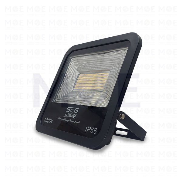 SEG Led Floodlight IP66 WarmWhite 100W | برجكتور ليد انارة ورم وايت