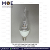 AEG LED Lamp Clear Lens Candle Tail WarmWhite E14 5W | AEGCT22008 | لمبة ليد برم سن رفيع لنس شمعة دنب شفاف ورم وايت