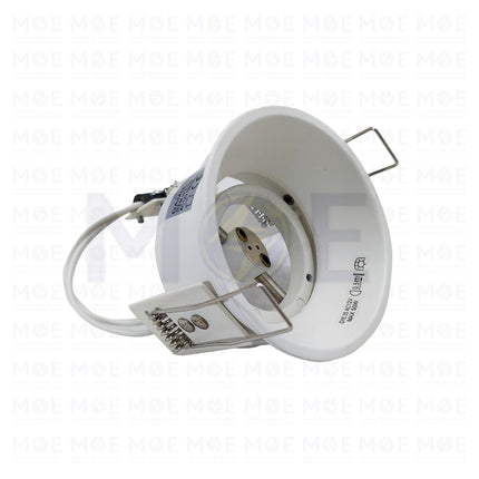 Spot downlight / Spotlight Frame MR16 White Recessed Fix Trimless Circular 7.5cm | سبوت فارغ ترملس مدور مخفي ابيض ثابت