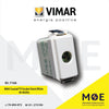 Vimar Serie 8000 Coaxial TV Socket Outet White 40-862MHz | 08178 | بريز تلفزيون ابيض